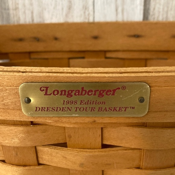 Longaberger 1998 Edition Dresden Tour Basket - Picture 2 of 14